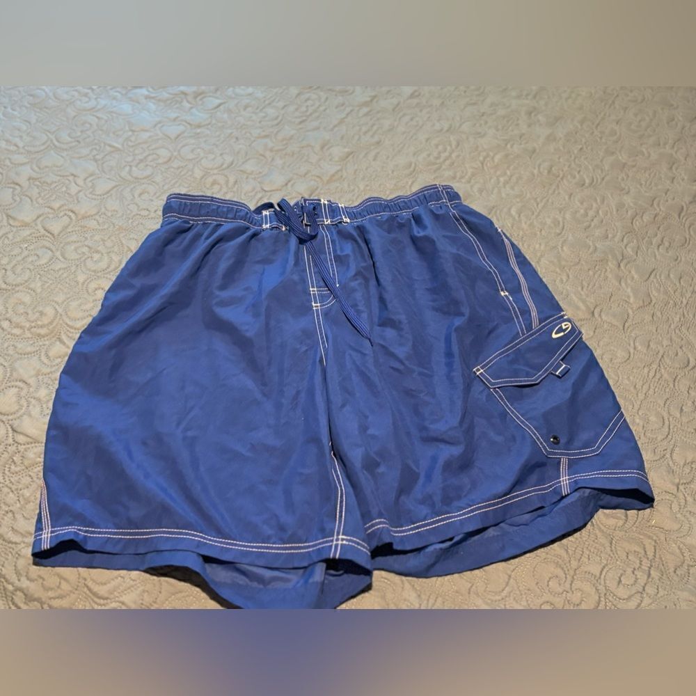 2X-Large Blue Swim Shorts Champion